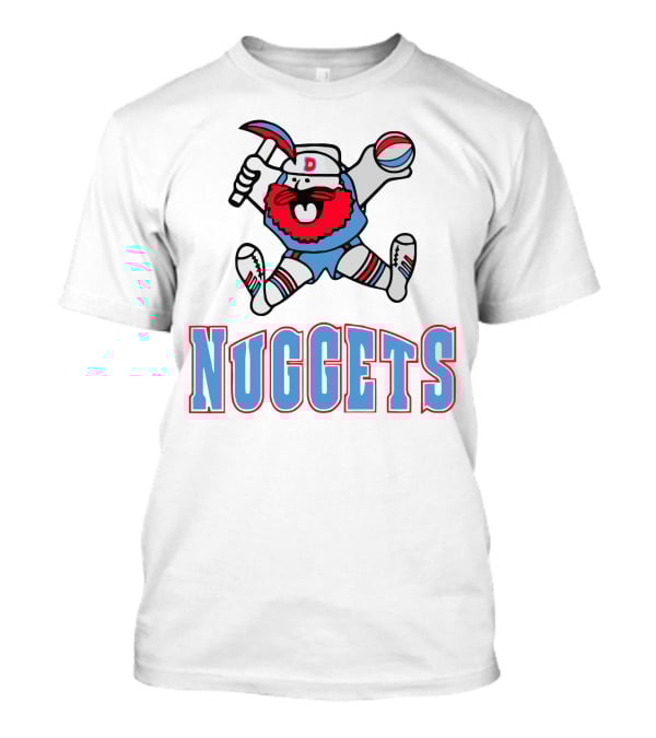 Denver Nuggets Old School Miner Mascot T-Shirt