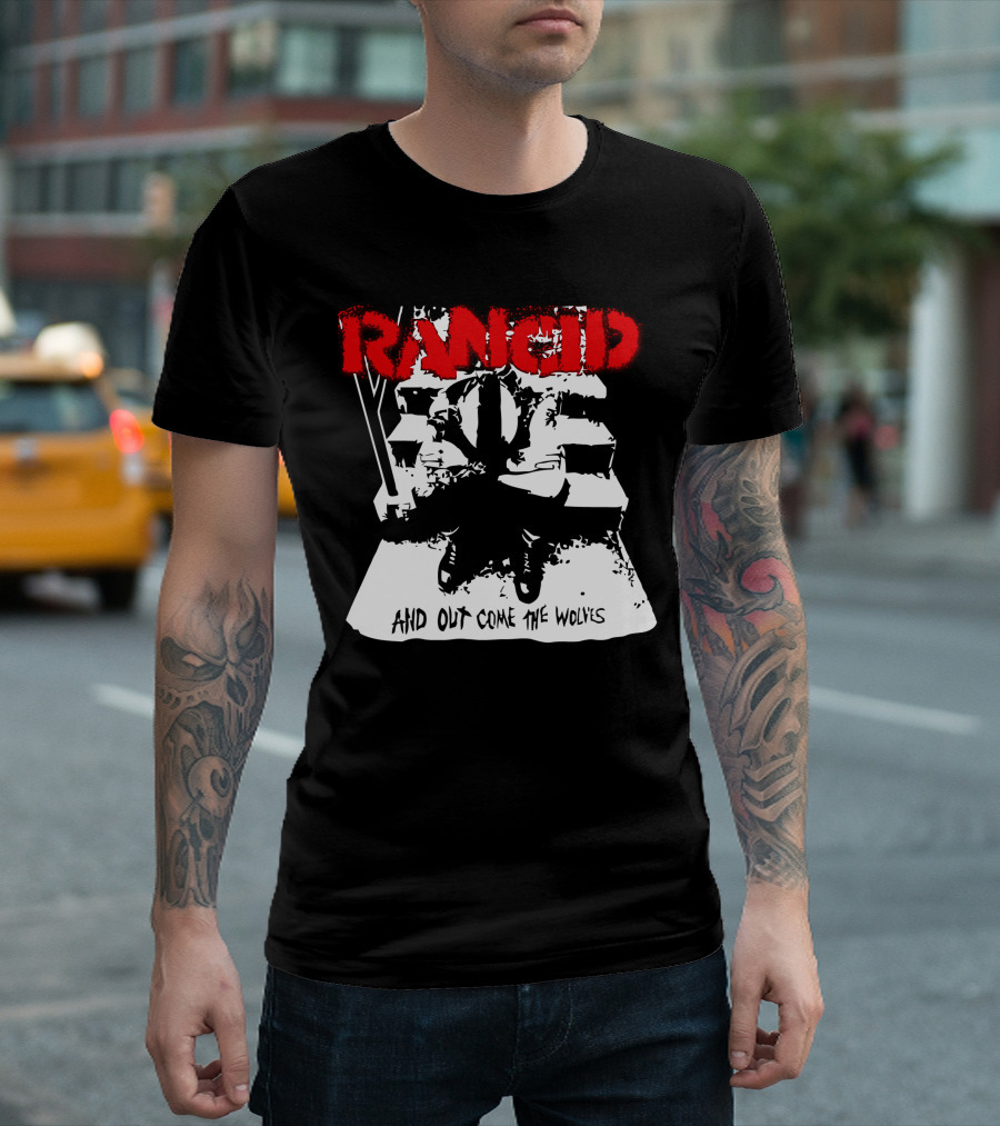 Rancid And Out Come The Wolves T-Shirt