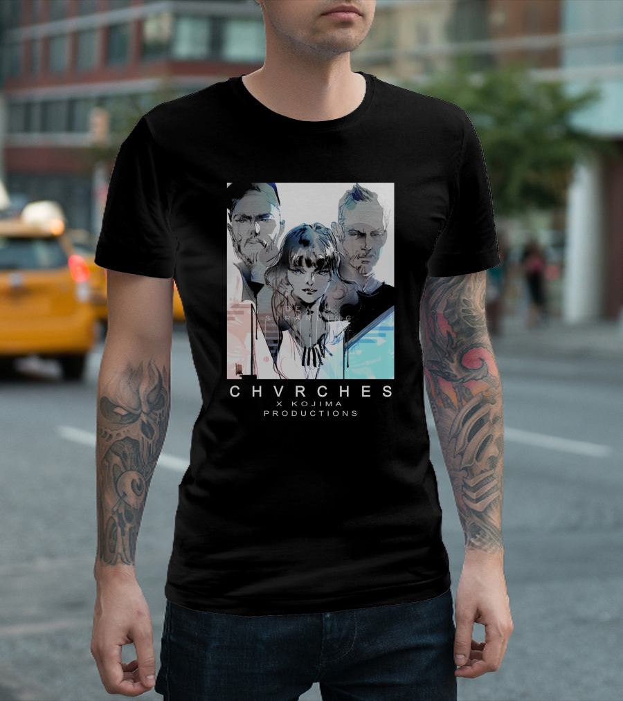 CHVRCHES X Kojima Productions Death Stranding Collaboration T-Shirt
