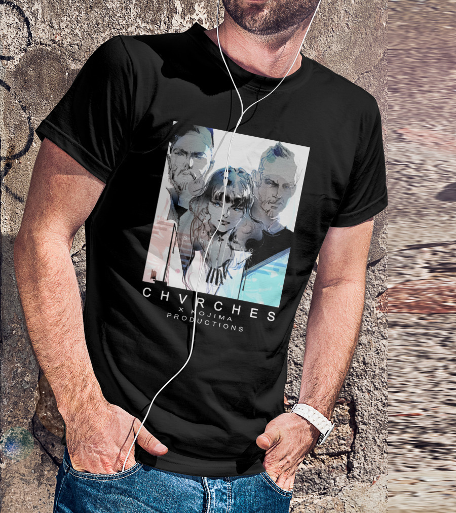 CHVRCHES X Kojima Productions Death Stranding Collaboration T-Shirt
