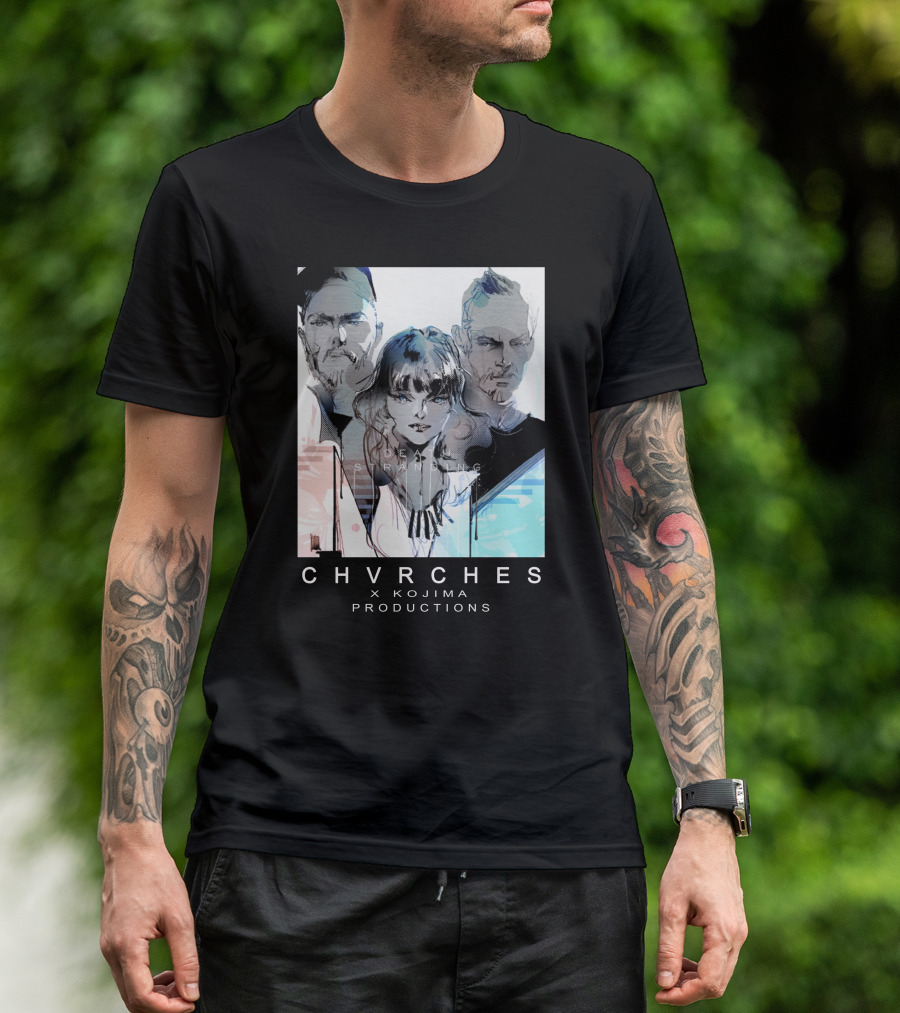 CHVRCHES X Kojima Productions Death Stranding Collaboration T-Shirt