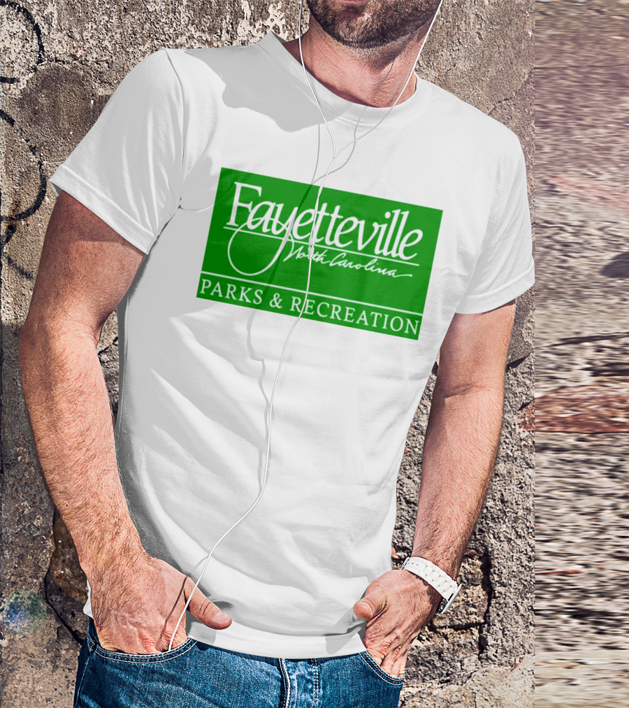 Young J Cole Fayetteville Parks And Recreation North Carolina T-Shirt