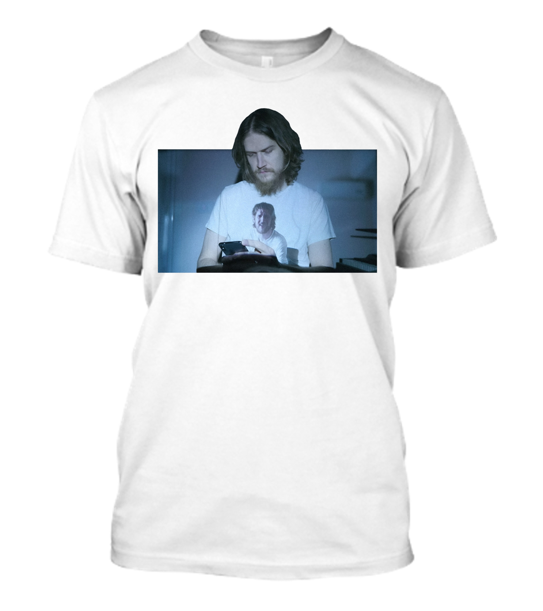 Projection Bo Burnhams White Shirt Digital Illumination T-Shirt