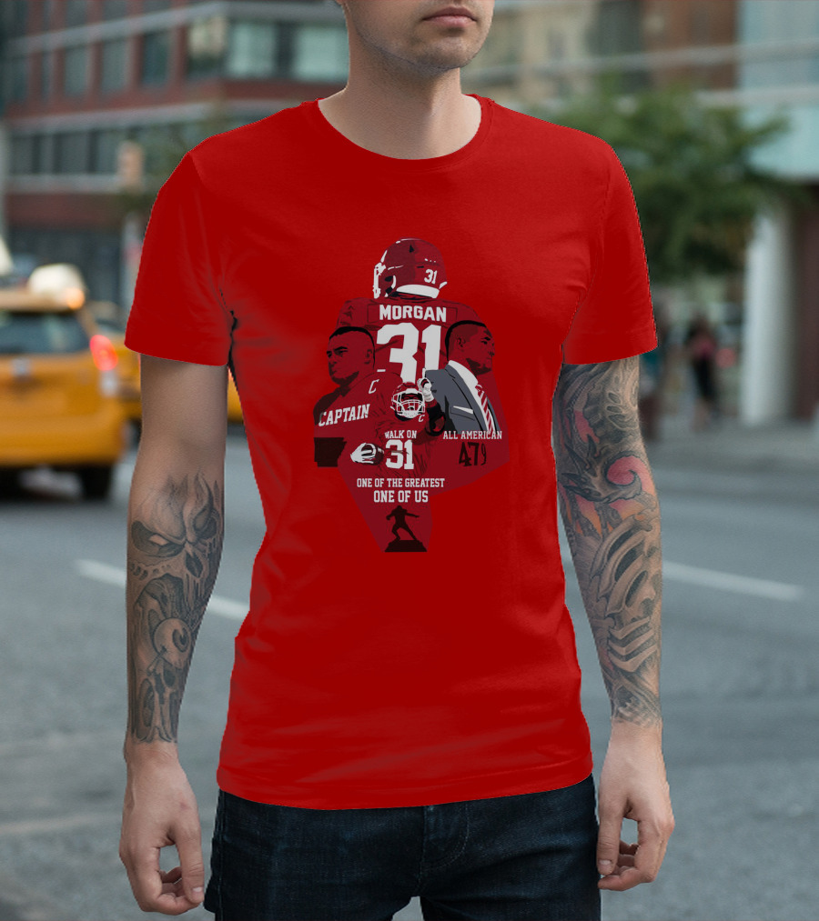 Grant Morgan One Of The Greatest Captain All American 479 T-Shirt