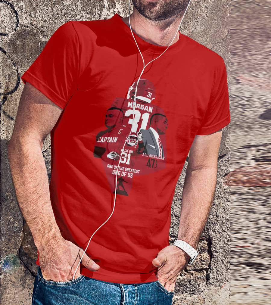 Grant Morgan One Of The Greatest Captain All American 479 T-Shirt