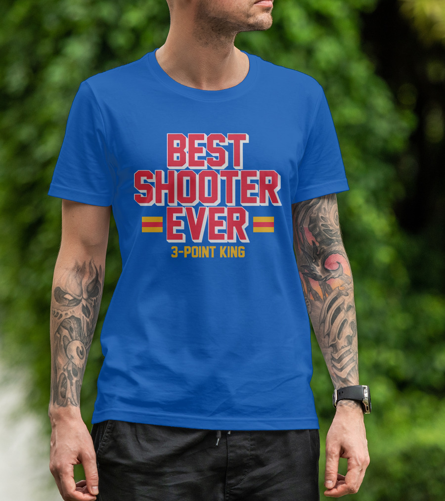 Best Shooter Ever 3-Point King T-Shirt