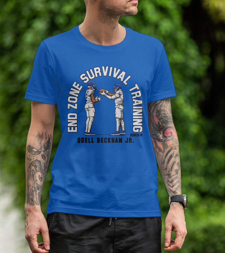 Odell Beckham Jr. NFLPA End Zone Survival Training T-Shirt