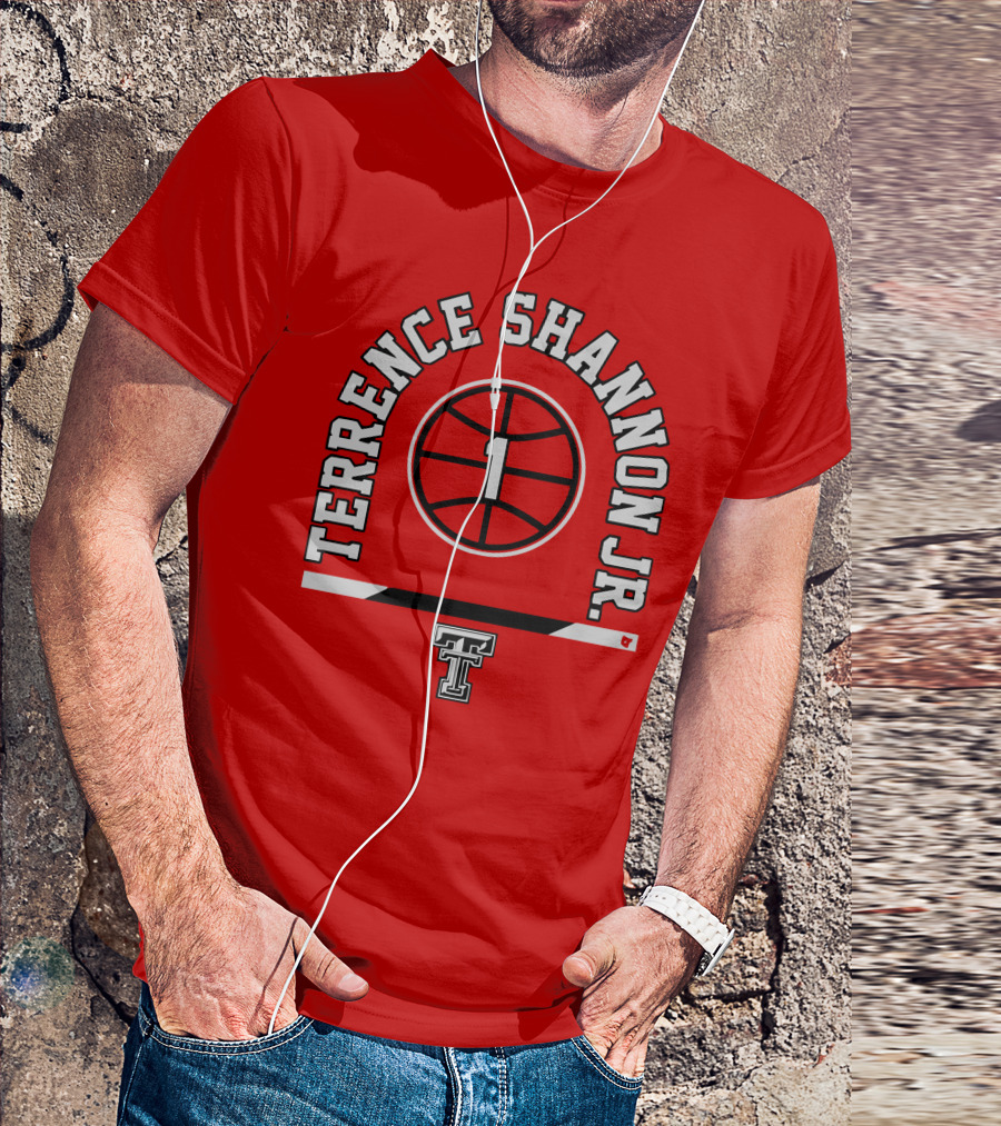 Terrence Shannon Jr. Texas Tech Basketball Number 1 T-Shirt