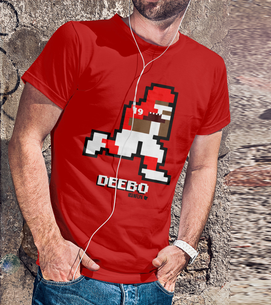 Deebo Samuel 8-Bit Retro NFLPA Number 19 Football T-Shirt