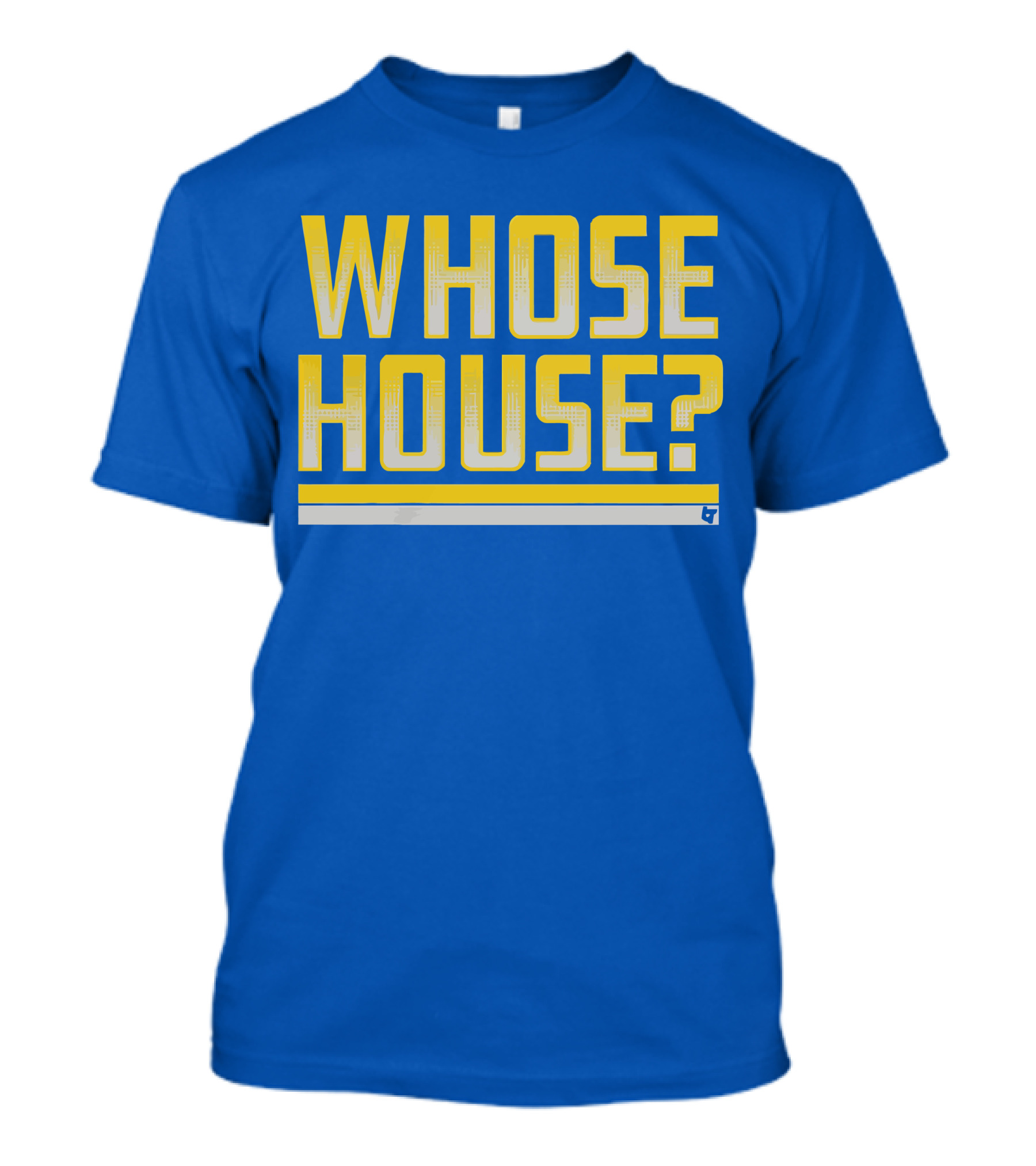 Los Angeles Rams Whose House Blue T-Shirt