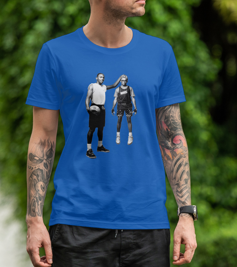 Luka Doncic Michael Jordan Spike Lee Basketball Legends T-Shirt