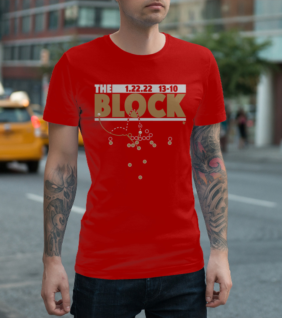Block San Francisco 1.22.22 13-10 T-Shirt