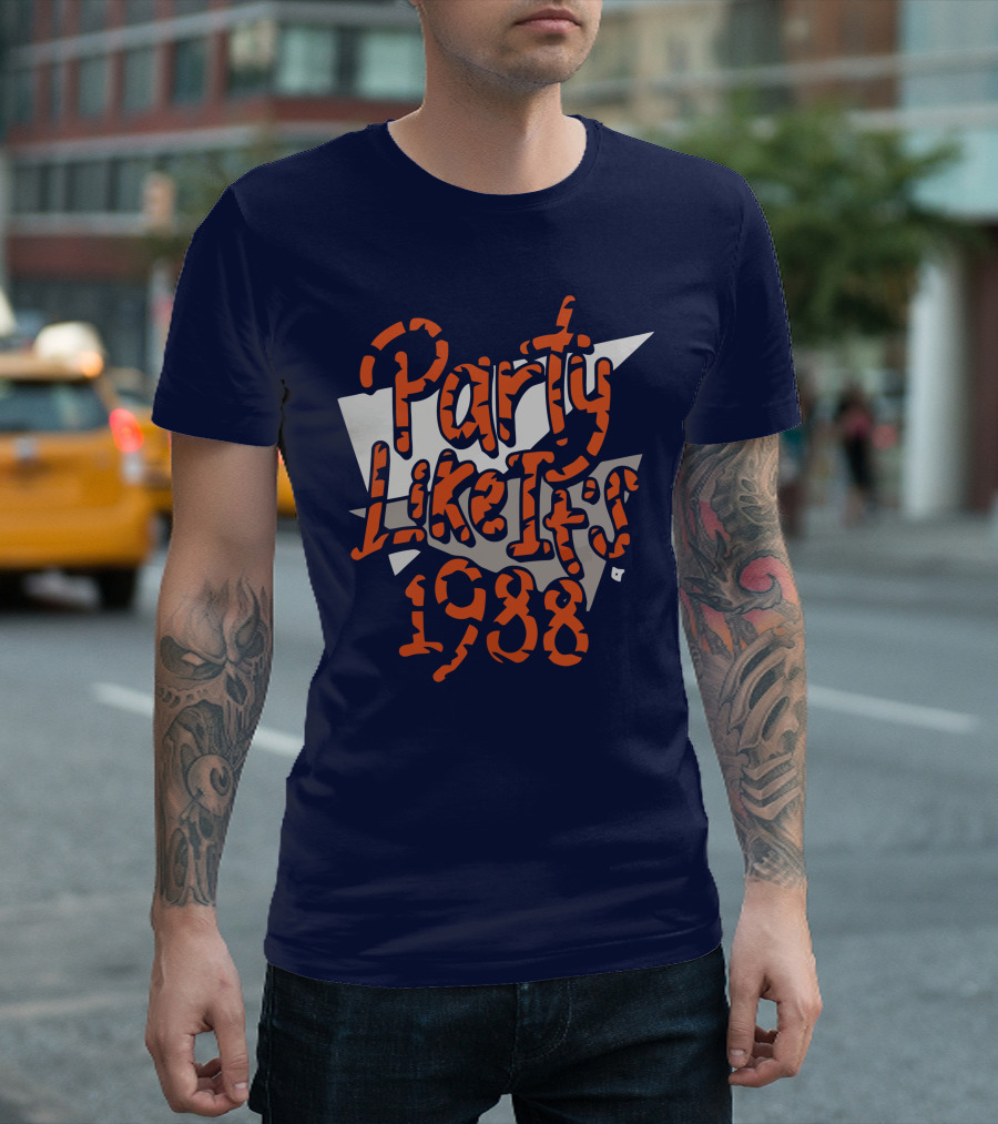Cincinnati Party Like It's 1988 Retro Style Vintage T-Shirt
