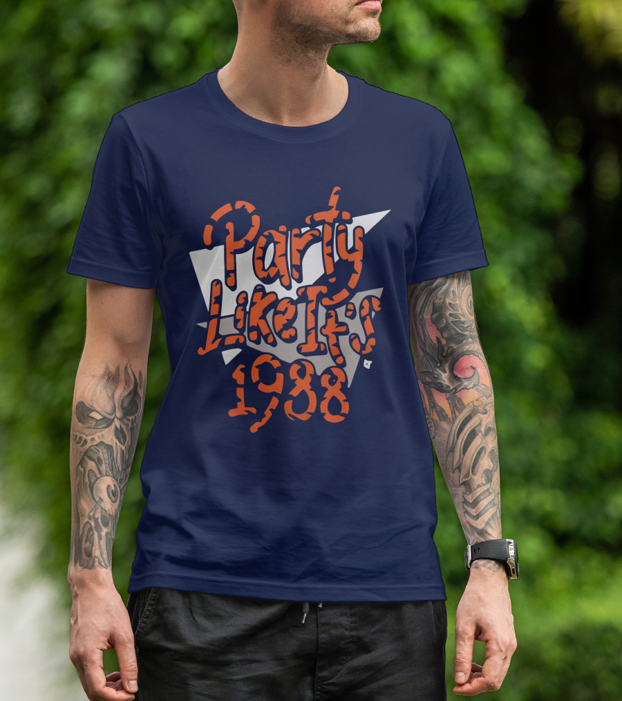 Cincinnati Party Like It's 1988 Retro Style Vintage T-Shirt