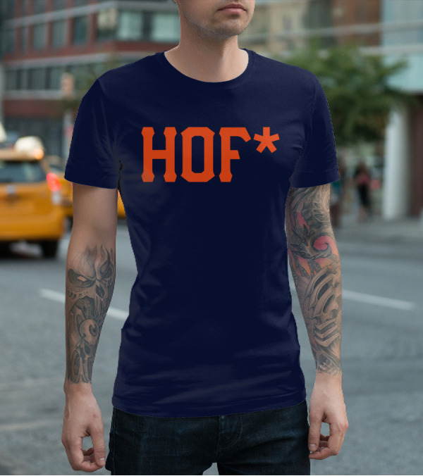 HOF* Navy Orange T-Shirt