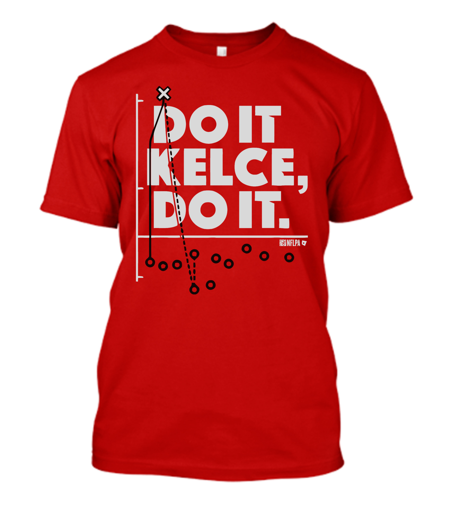 Do It Kelce Do It NFLPA Football Play T-Shirt