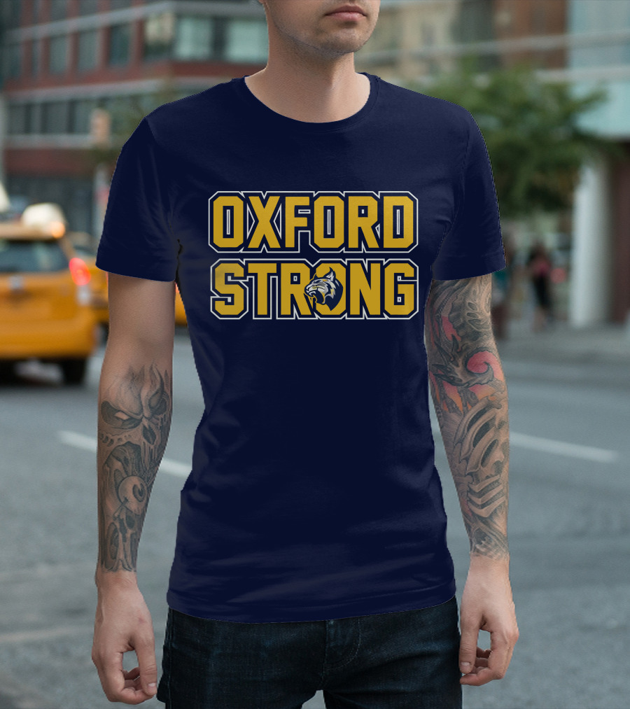 Oxford Strong Wildcats Mascot T-Shirt