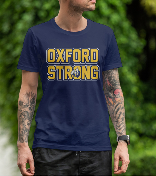 Oxford Strong Wildcats Mascot T-Shirt