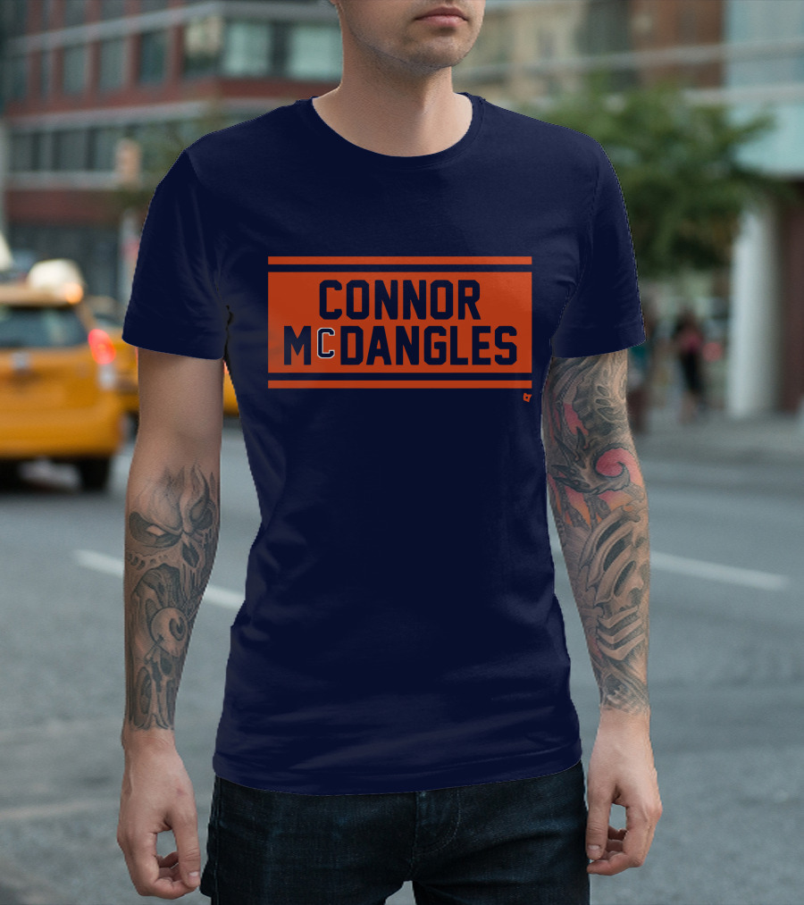 Connor McDavid McDangles Text Block T-Shirt