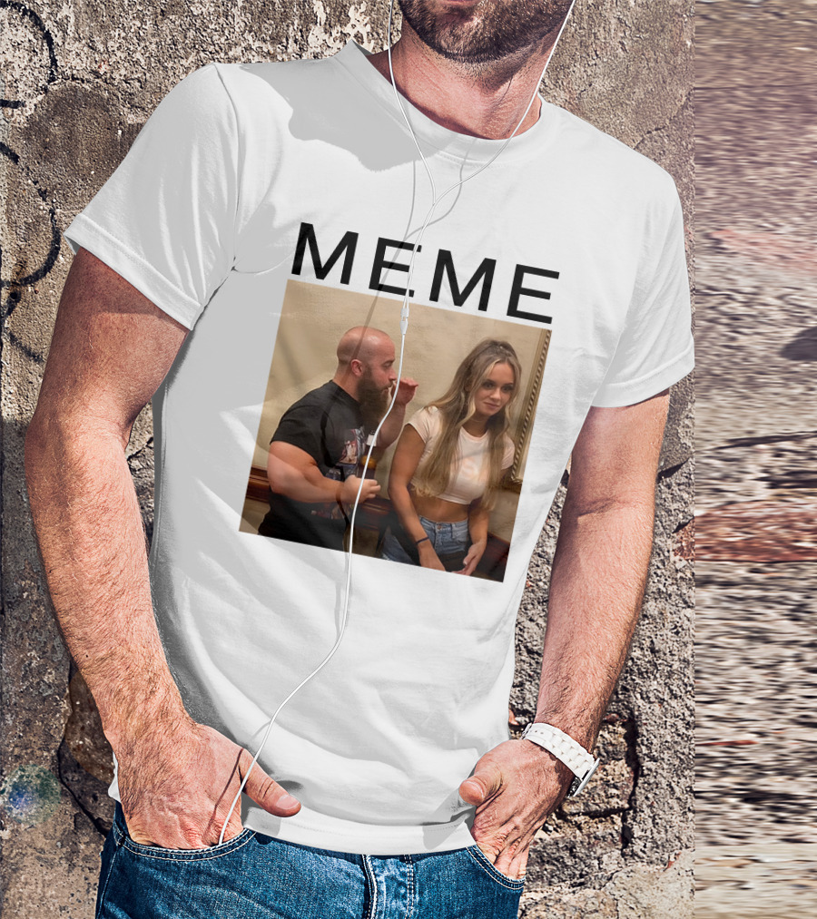 MEME John Silver Bottle Bearded Conversation T-Shirt