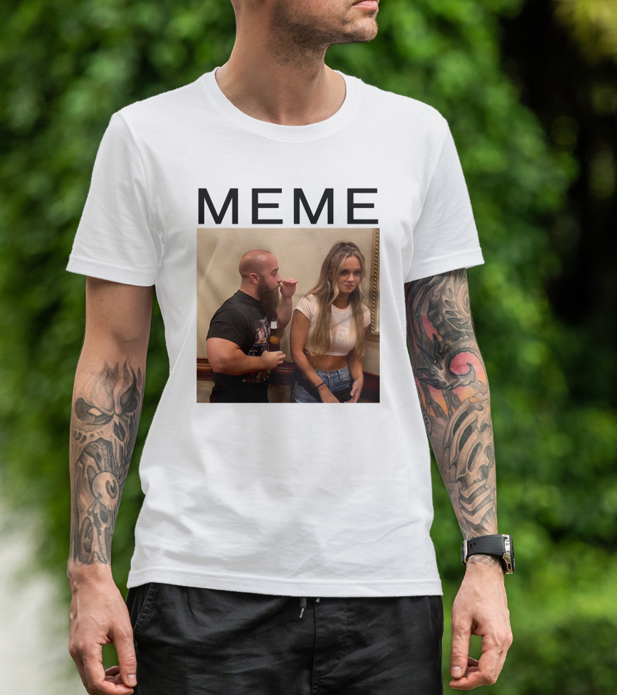 MEME John Silver Bottle Bearded Conversation T-Shirt