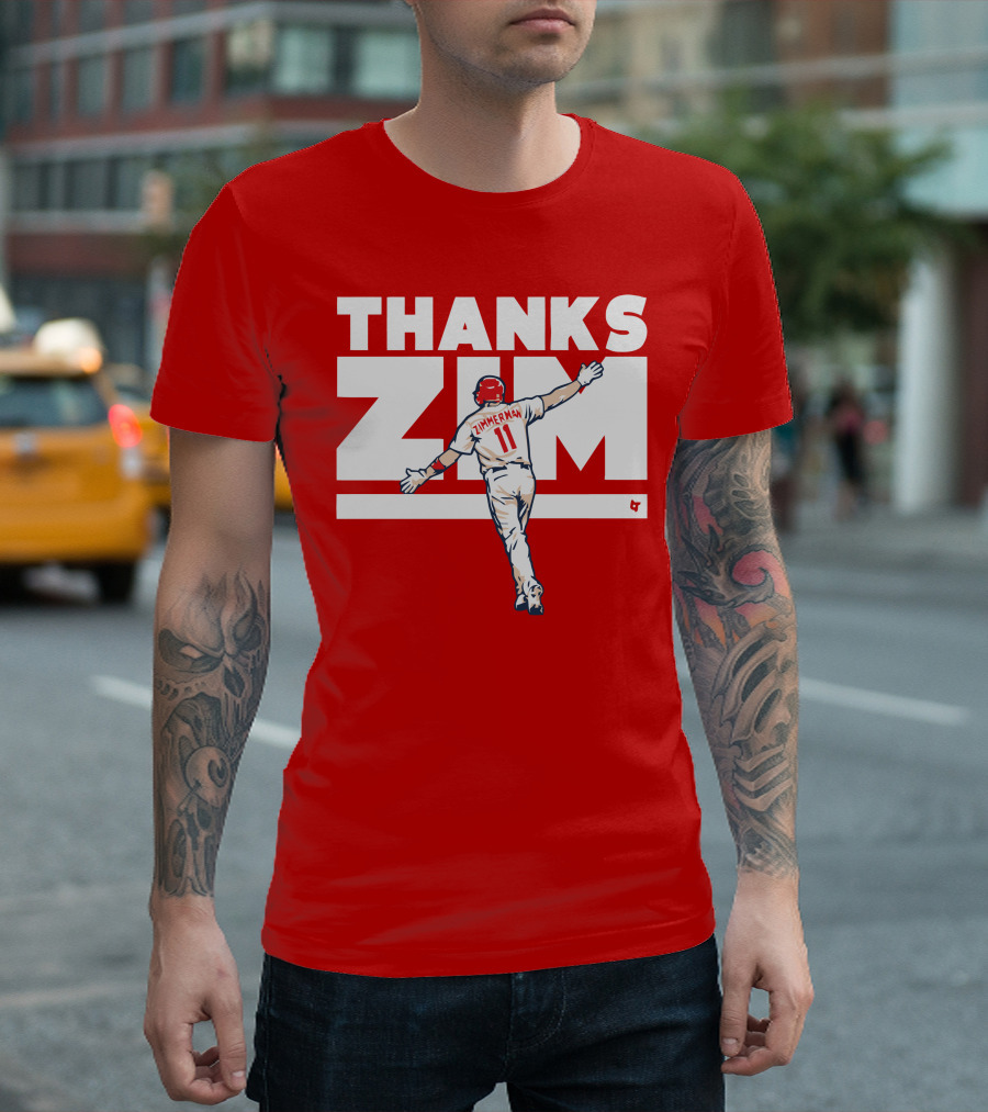 Thanks Zim Ryan Zimmerman 11 T-Shirt