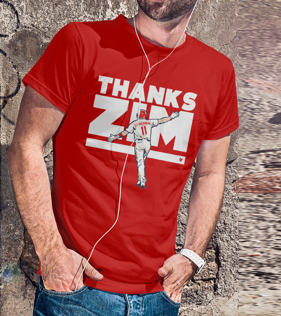 Thanks Zim Ryan Zimmerman 11 T-Shirt