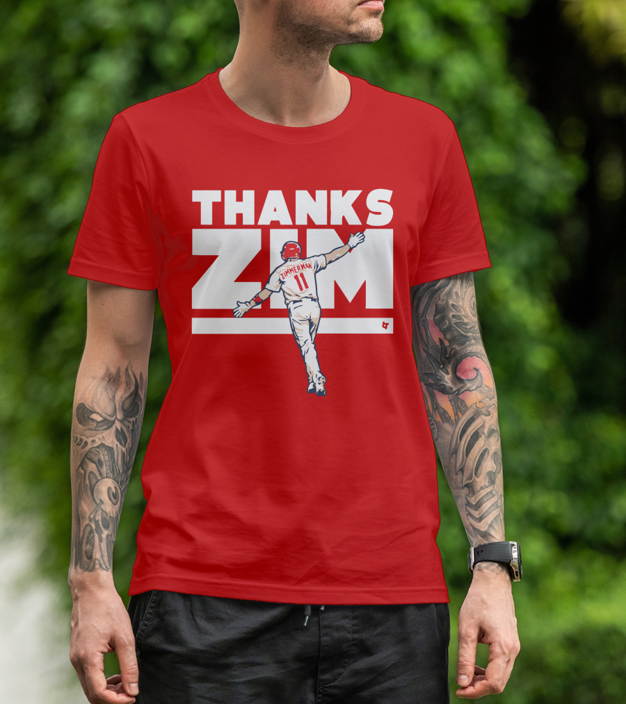 Thanks Zim Ryan Zimmerman 11 T-Shirt
