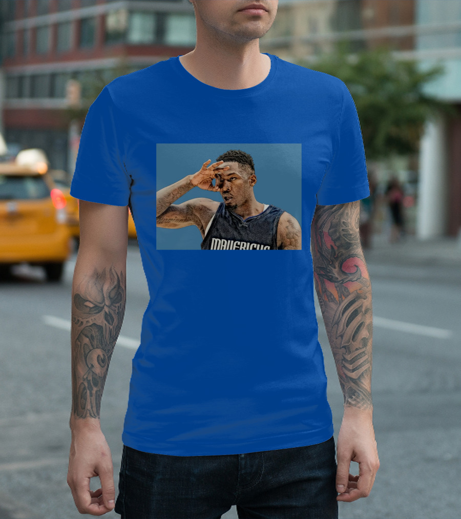 Dorian DFS Mavericks Basketball Player Gesture T-Shirt