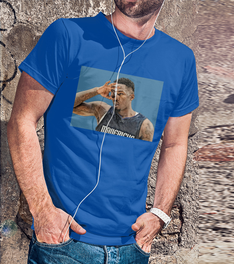 Dorian DFS Mavericks Basketball Player Gesture T-Shirt