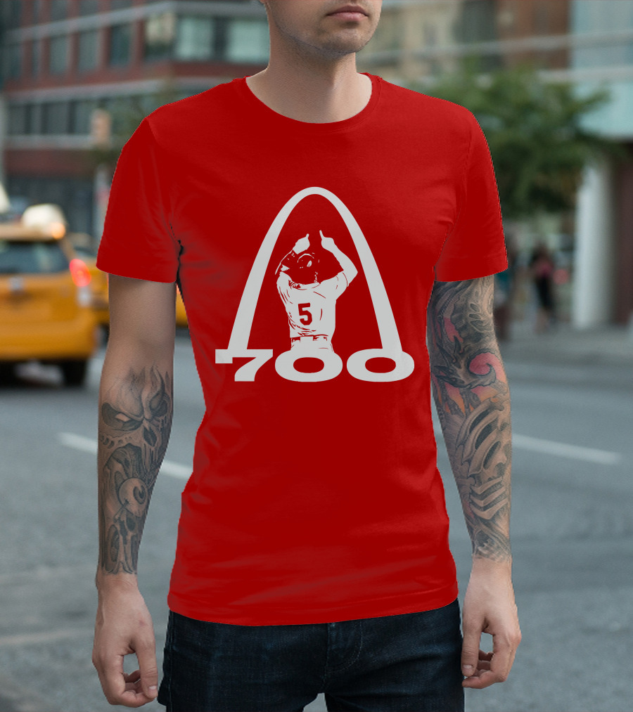 700 Baseball Arch Number 5 T-Shirt
