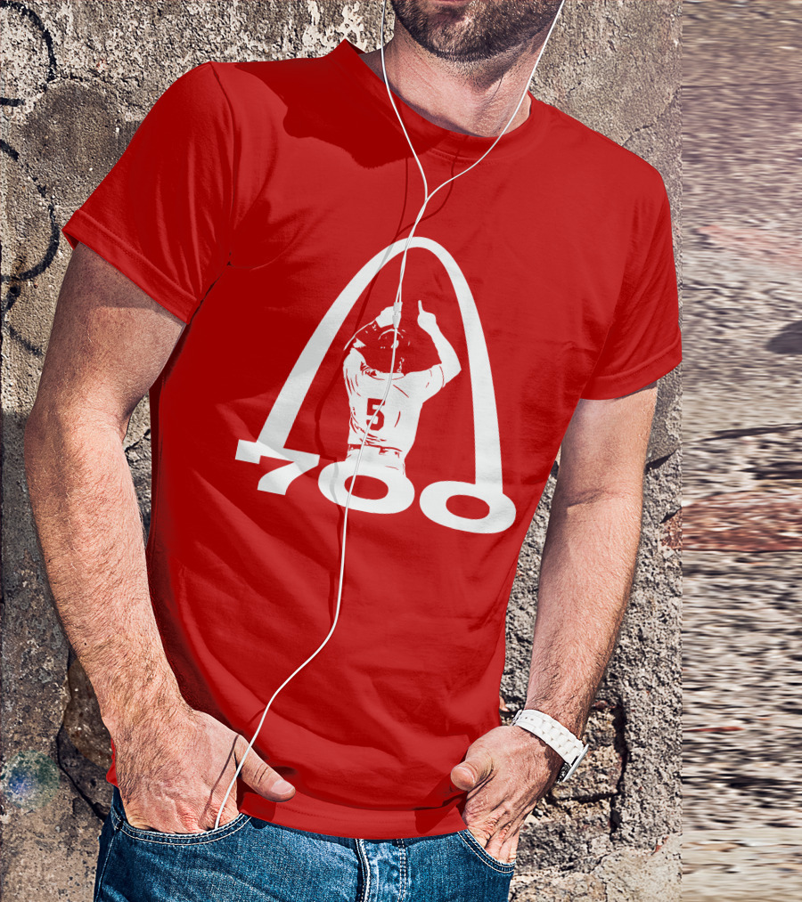 700 Baseball Arch Number 5 T-Shirt