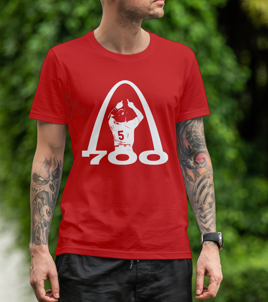 700 Baseball Arch Number 5 T-Shirt