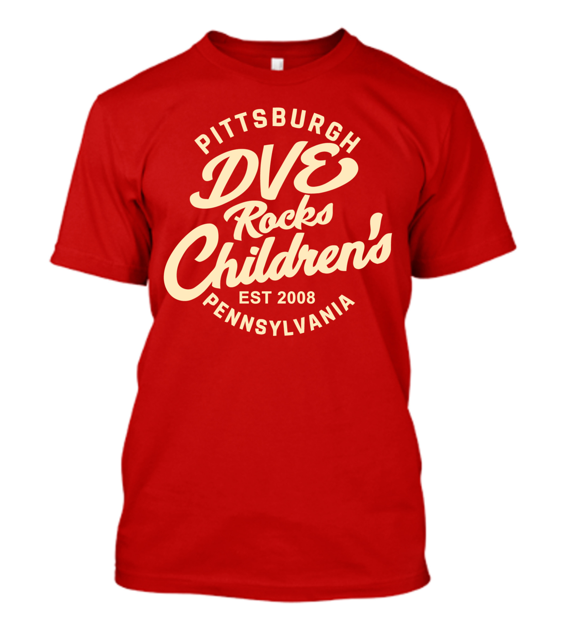 Pittsburgh DVE Rocks Children's Est 2008 Pennsylvania T-Shirt