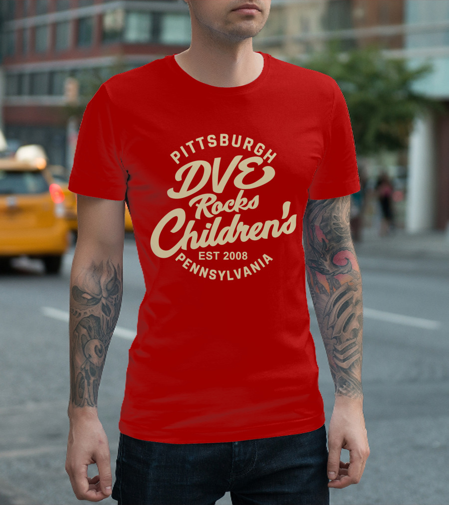 Pittsburgh DVE Rocks Children's Est 2008 Pennsylvania T-Shirt