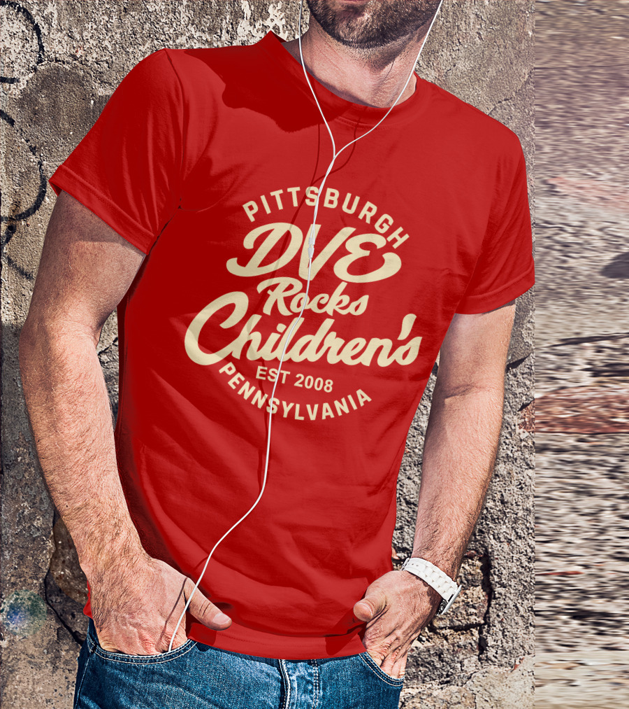 Pittsburgh DVE Rocks Children's Est 2008 Pennsylvania T-Shirt
