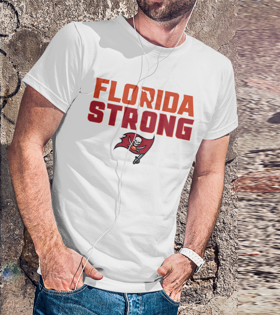 Florida Strong Buccaneers Logo Elements T-Shirt
