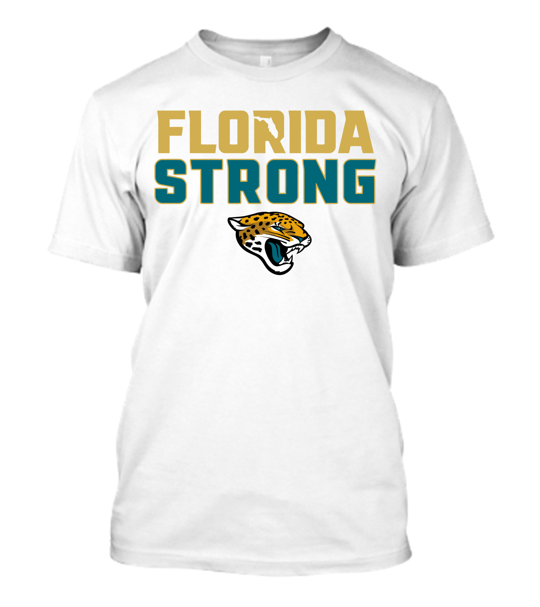 Florida Strong Jacksonville Jaguars Fan Gear T-Shirt