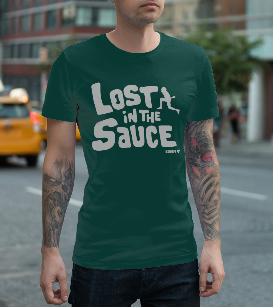 Lost in the Sauce Ahmad Gardner NFLPA T-Shirt