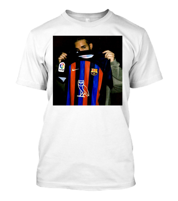 Drake Barcelona La Liga OVO FC Barcelona Jersey T-Shirt