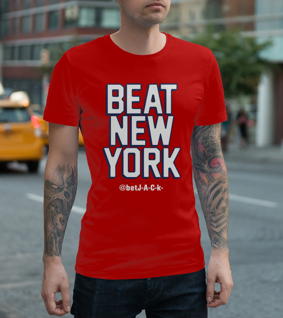 Beat New York @betJ-A-C-k- T-Shirt