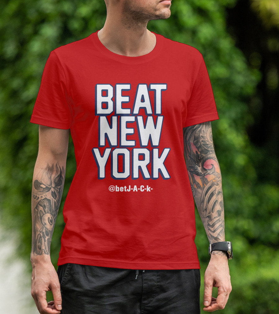 Beat New York @betJ-A-C-k- T-Shirt