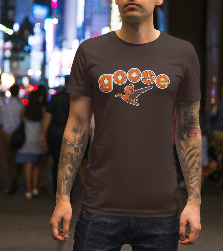Goose Padres Brown And Orange T-Shirt