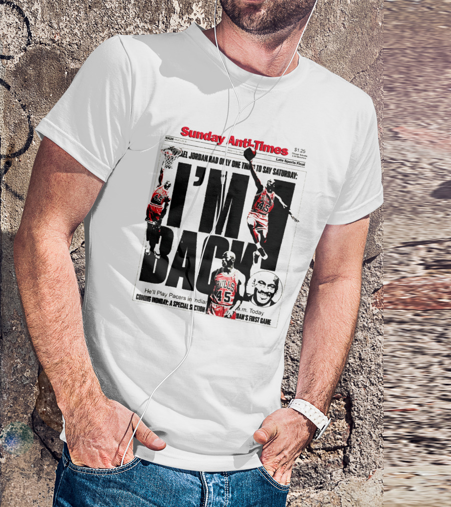 Sunday Anti-Times Zion Williamson I'm Back T-Shirt