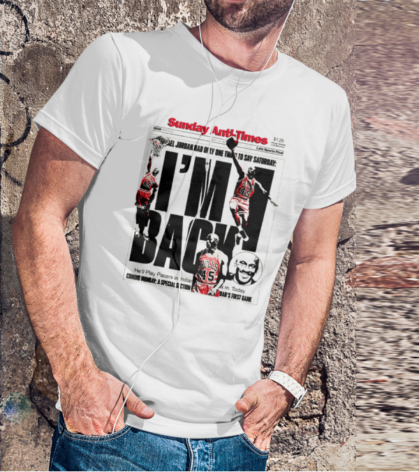 Sunday Anti-Times Zion Williamson I'm Back T-Shirt