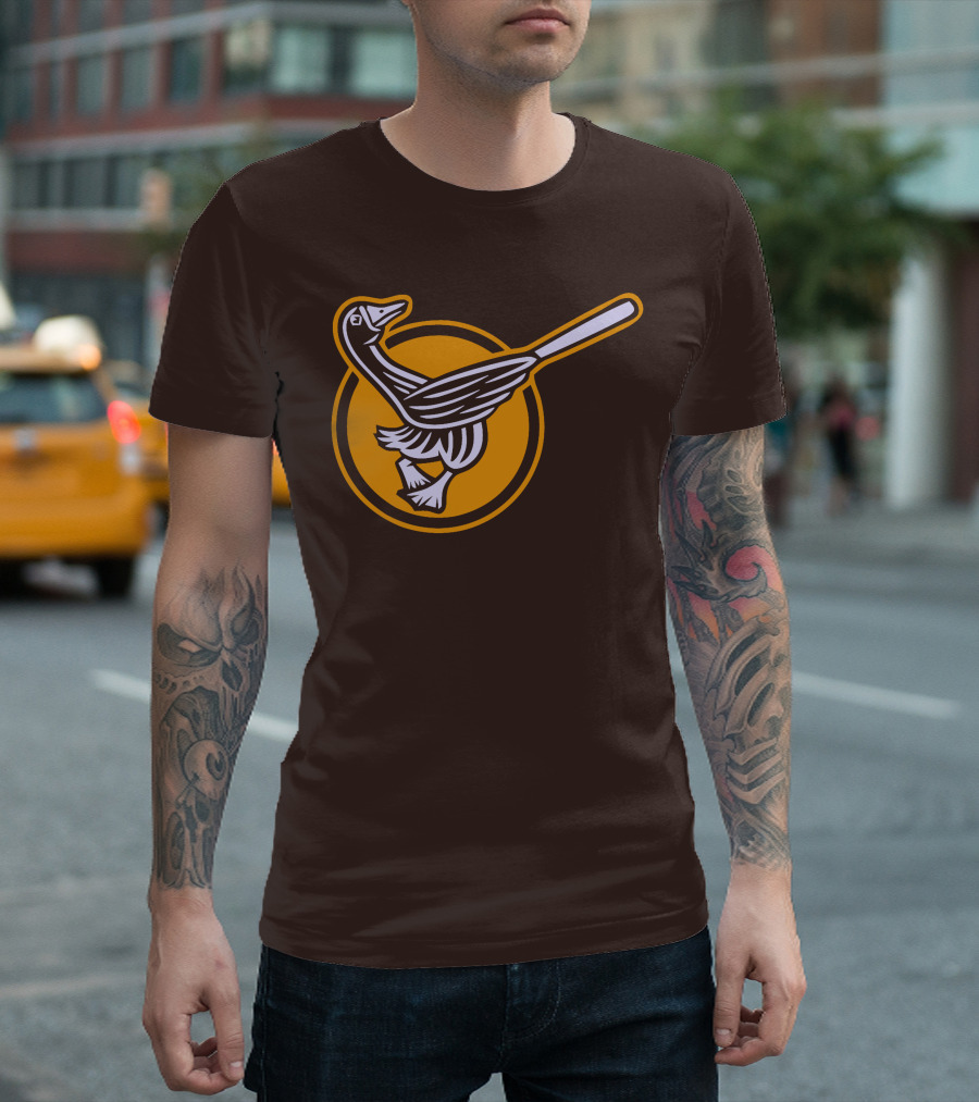Yu Darvish San Diego Padres Goose Baseball T-Shirt