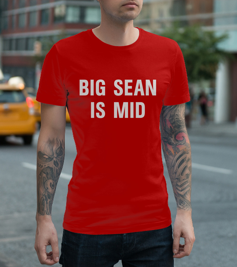 Big Sean Is Mid Statement In T-Shirt