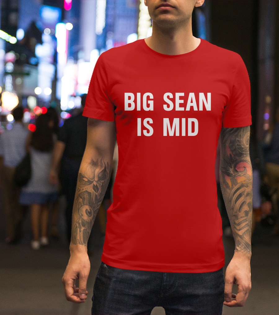 Big Sean Is Mid Statement In T-Shirt