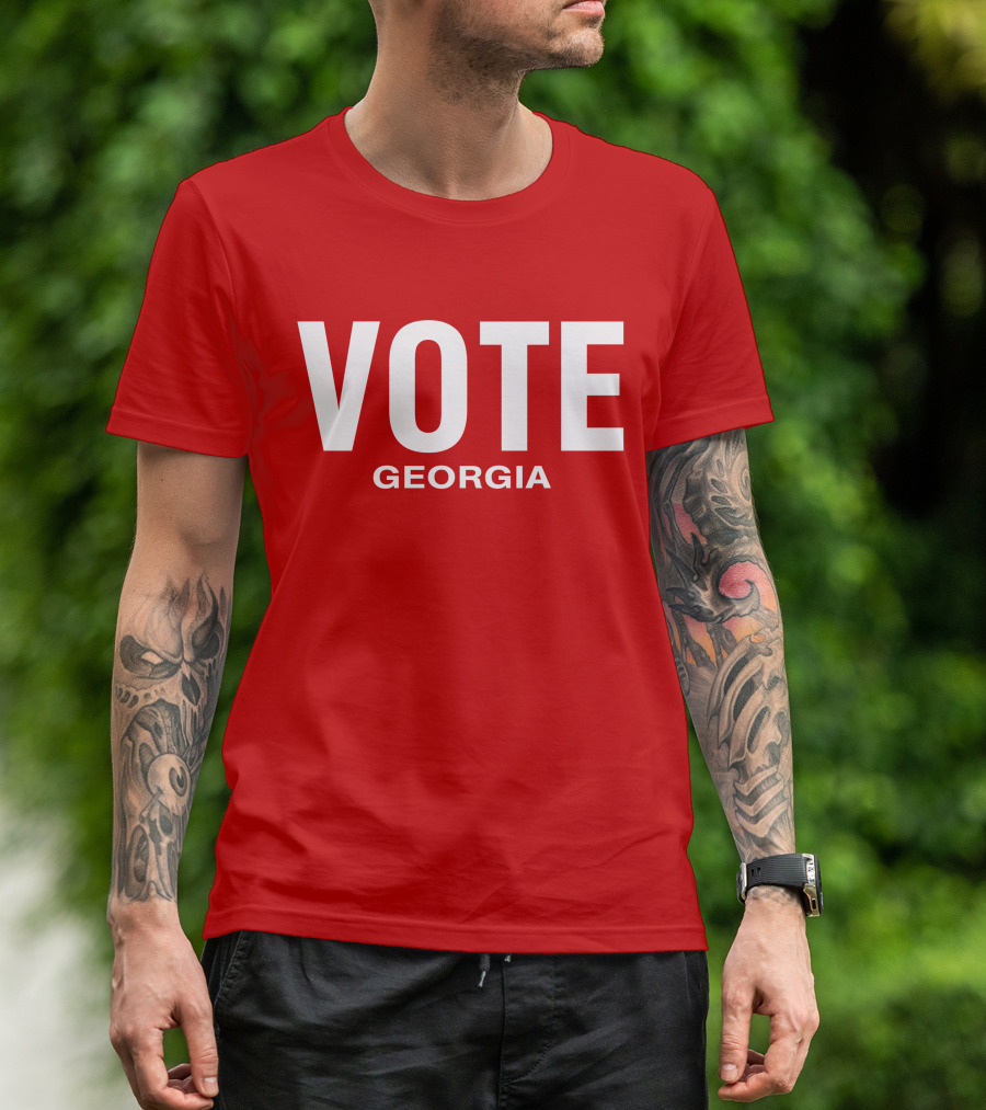Vote Georgia Red T-Shirt