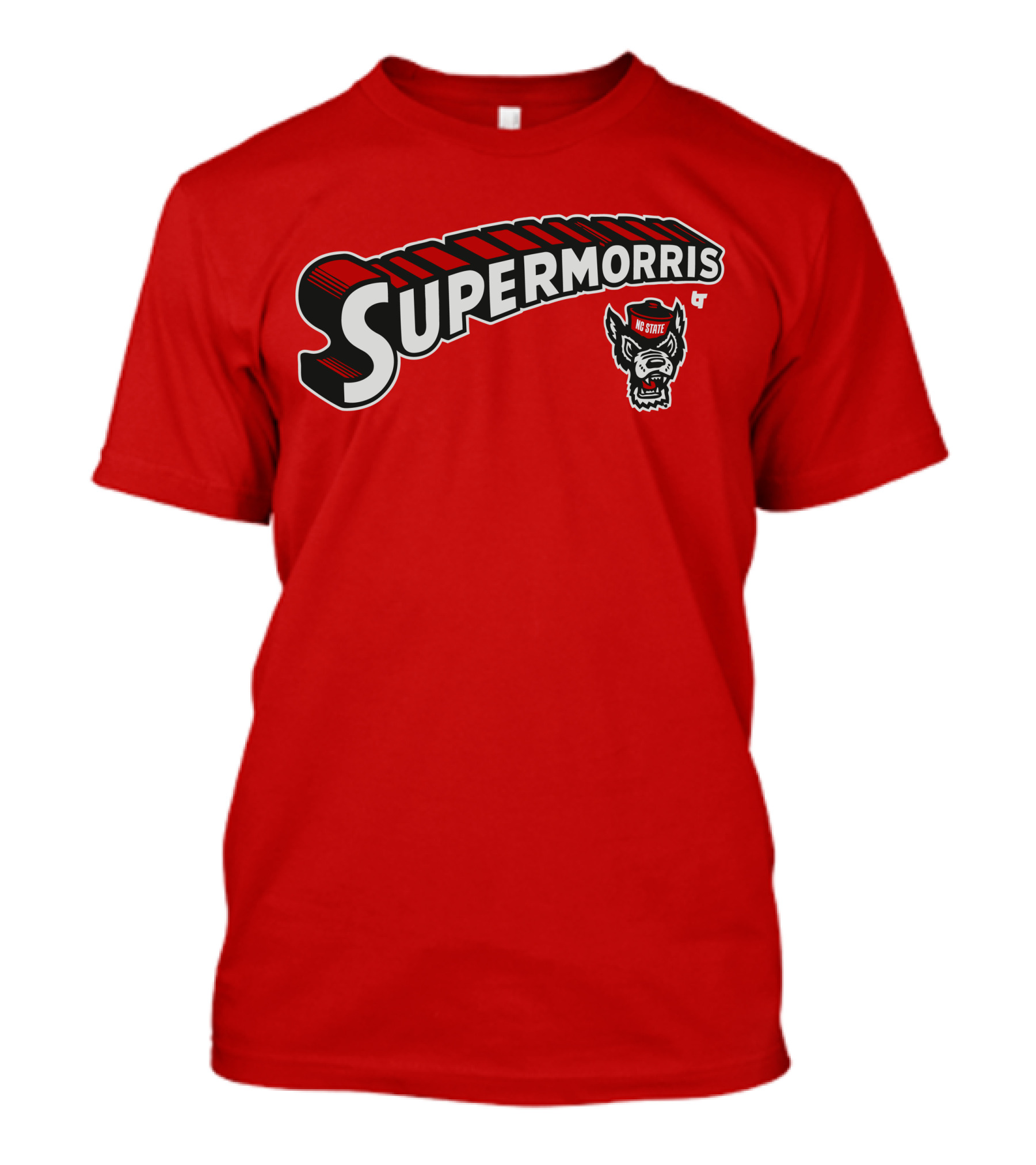 NC State Football SuperMorris Wolfpack Iconic Spirit T-Shirt